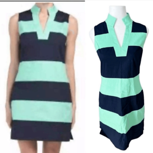 Sail To Sable Shake It Off Nautical Cotton Shift | XS - Picture 2 of 7